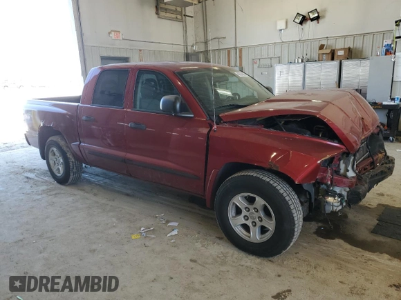 2006 Dodge Dakota SLT with VIN 1D7HW48N46S537370, listed as a Copart auction lot 48364895 with Not provided miles and Salvage title. Bid and sale history available at DreamBid. Image 4.