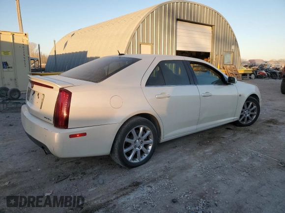 2005 Cadillac STS with VIN 1G6DC67A150199595, listed as a Copart auction lot 84428714 with 138,045 mi miles and Salvage Title. Bid and sale history available at carsss.com. Image 3.