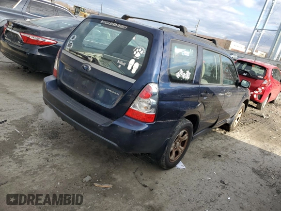2006 Subaru Forester X with VIN JF1SG63646H727097, listed as a Copart auction lot 87104854 with 133,711 mi miles and Clean Title. Bid and sale history available at DreamBid. Image 3.