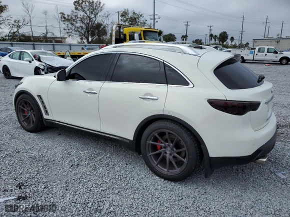 2011 Infiniti FX50 with VIN JN8BS1MW2BM170058, listed as a Copart auction lot 87646095 with NaN miles and Non Repairable. Bid and sale history available at carsss.com. Image 2.