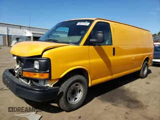 2016 Chevrolet Express Cargo Van with VIN 1GCZGHFG0G1124182, listed as a Copart auction lot 48575145 with 178,723 mi miles and Salvage Title. Bid and sale history available at carsss.com. Image 1.