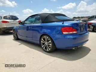 2008 BMW 1 Series 128i with VIN WBAUL73558VE88790, listed as a Copart auction lot 64475705 with 91,286 mi miles and Salvage title. Bid and sale history available at DreamBid. Image 2.