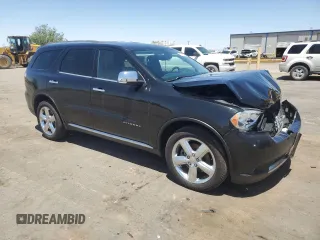 2013 Dodge Durango Citadel with VIN 1C4RDJEG4DC676544, listed as a Copart auction lot 57597015 with 135,776 mi miles and Salvage title. Bid and sale history available at DreamBid. Image 4.