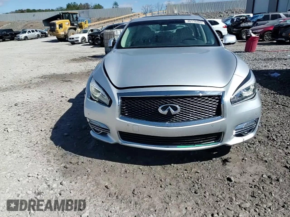 2018 Infiniti Q70 Luxe with VIN JN1BY1PP6JM330507, listed as a Copart auction lot 46118465 with 38,626 mi miles and Salvage title. Bid and sale history available at DreamBid. Image 13.