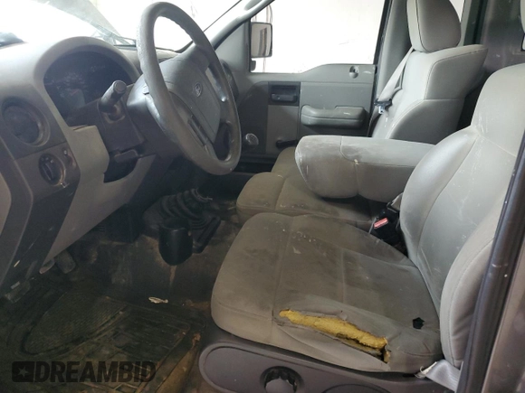 2008 Ford F-150 XL with VIN 1FTRF12298KC56521, listed as a Copart auction lot 55173035 with 1,628,734 mi miles and Non repairable. Bid and sale history available at DreamBid. Image 7.