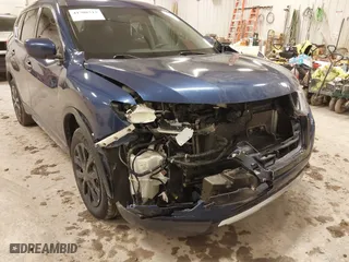2017 Nissan Rogue SL with VIN 5N1AT2MT1HC794587, listed as a IAAI auction lot 41708715 with 121,017 mi miles. Bid and sale history available at carsss.com. Image 18.