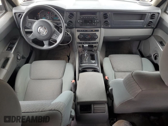 2006 Jeep Commander z VIN 1J8HG48N86C288775, wystawiony jako Copart lot #54603685 z przebiegiem 148 238 mil mil oraz Szkoda całkowita • Salvage title. Historia ofert i sprzedaży dostępna na DreamBid. Obrazek 8.