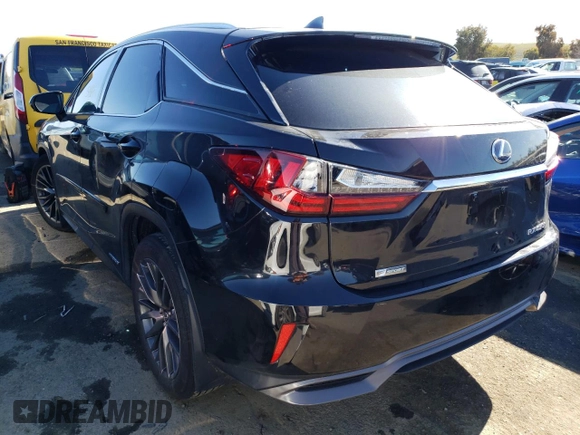 2019 Lexus RX with VIN 2T2BGMCA1KC039071, listed as a Copart auction lot 39847263 with 54,464 mi miles. Bid and sale history available at carsss.com. Image 2.