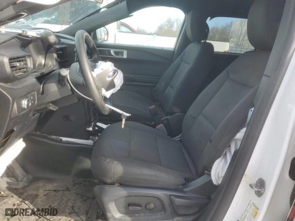 2022 Ford Police Interceptor Utility with VIN 1FM5K8AB0NGA33217, listed as a Copart auction lot 42330745 with 112,875 mi miles and Salvage Title. Bid and sale history available at carsss.com. Image 7.