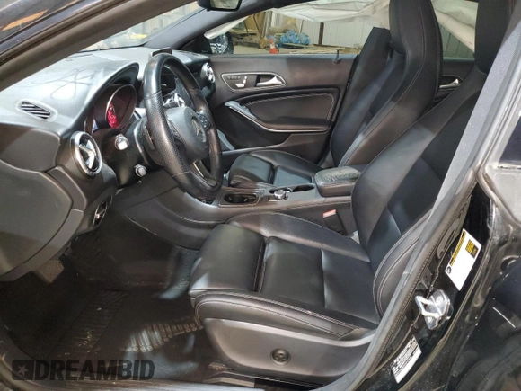 2019 Mercedes-Benz CLA 250 with VIN WDDSJ4EBXKN717458, listed as a Copart auction lot 46253095 with 127,889 mi miles and Clean title. Bid and sale history available at DreamBid. Image 7.