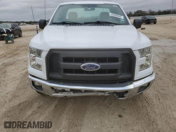 2016 Ford F-150 XL with VIN 1FTMF1CF2GKE54884, listed as a Copart auction lot 45285845 with 76,633 mi miles and Salvage Title. Bid and sale history available at carsss.com. Image 5.