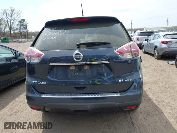 2015 Nissan Rogue SL with VIN 5N1AT2MV5FC780108, listed as a IAAI auction lot 42010716 with 79,575 mi miles. Bid and sale history available at carsss.com. Image 16.