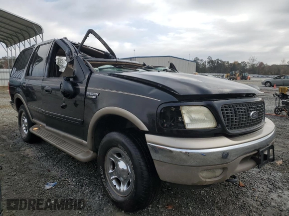 2002 Ford Expedition Eddie Bauer with VIN 1FMFU18L42LA17285, listed as a Copart auction lot 79168664 with 174,514 mi miles and Non repairable. Bid and sale history available at DreamBid. Image 4.