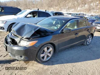 2014 Acura ILX Premium Pkg with VIN 19VDE1F59EE005426, listed as a Copart auction lot 45881885 with 106,840 mi miles and Salvage Title. Bid and sale history available at carsss.com. Image 1.