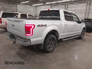 2016 Ford F-150 XLT with VIN 1FTEW1EP7GKD88875, listed as a IAAI auction lot 41455697 with 120,823 mi miles. Bid and sale history available at carsss.com. Image 4.
