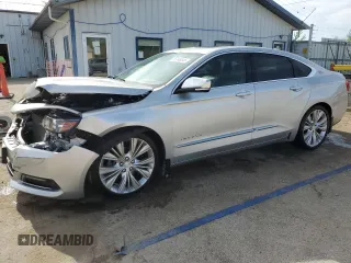 2015 Chevrolet Impala LTZ с VIN 2G1165S3XF9232586, выставлен на аукционе Copart как лот 55246345 с пробегом 190 128 миль миль и Списание • Salvage title. История ставок и продаж доступна на DreamBid. Изображение 1.