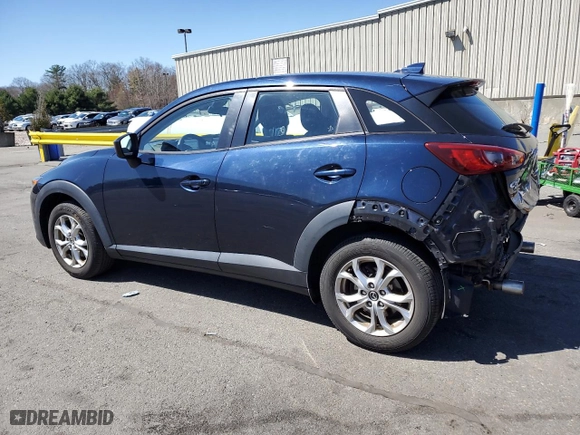 2018 Mazda CX-3 Sport with VIN JM1DKFB72J1330453, listed as a Copart auction lot 53527165 with 82,782 mi miles and Salvage Title. Bid and sale history available at carsss.com. Image 2.
