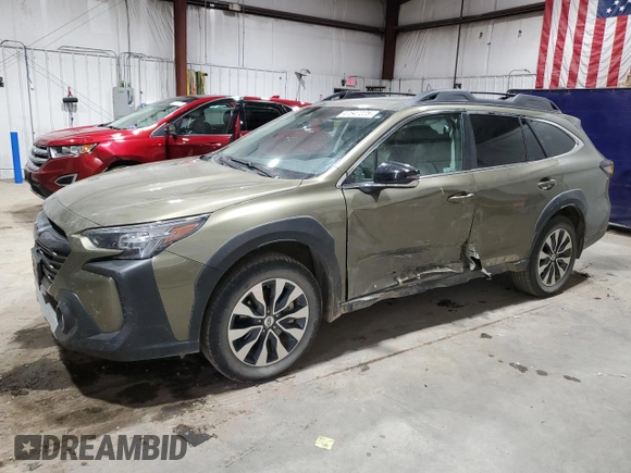 2023 Subaru Outback Limited with VIN 4S4BTANC6P3132533, listed as a Copart auction lot 47547225 with 27,388 mi miles and Salvage title. Bid and sale history available at DreamBid. Image 1.
