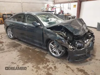 2016 Audi A6 2.0T Premium Plus with VIN WAUGFAFC8GN088505, listed as a IAAI auction lot 41569043 with 98,528 mi miles. Bid and sale history available at carsss.com. Image 1.