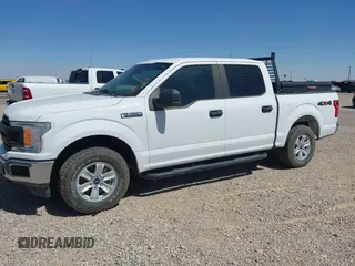 2018 Ford F-150 XL with VIN 1FTEW1E54JKF30802, listed as a IAAI auction lot 42417270 with 67,956 mi miles and . Bid and sale history available at DreamBid. Image 6.