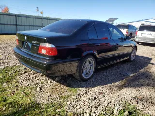 2001 BMW 5 Series 540iA with VIN WBADN63481GM72313, listed as a Copart auction lot 76989764 with 170,406 mi miles and Clean Title. Bid and sale history available at carsss.com. Image 3.