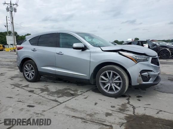 2021 Acura RDX Technology with VIN 5J8TC1H54ML007856, listed as a Copart auction lot 59545495 with 39,920 mi miles and Salvage title. Bid and sale history available at DreamBid. Image 4.