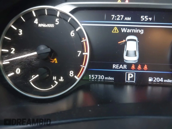 2024 Nissan Altima SV z VIN 1N4BL4DV9RN425445, wystawiony jako IAAI lot #42141167 z przebiegiem 15 730 mil mil oraz . Historia ofert i sprzedaży dostępna na DreamBid. Obrazek 16.