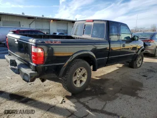 2005 Ford Ranger XLT with VIN 1FTZR45E05PA55216, listed as a Copart auction lot 41734955 with 235,206 mi miles and Salvage Title. Bid and sale history available at carsss.com. Image 3.