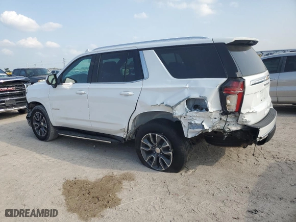 2021 Chevrolet Tahoe LT with VIN 1GNSCNKD5MR402845, listed as a Copart auction lot 51485385 with 68,369 mi miles and Salvage Title. Bid and sale history available at carsss.com. Image 2.