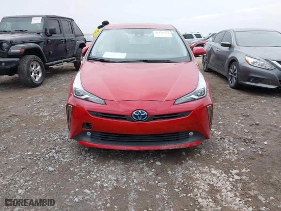 2022 Toyota Prius LE with VIN JTDL9MFU9N3035002, listed as a IAAI auction lot 41512794 with 39,740 mi miles. Bid and sale history available at carsss.com. Image 12.