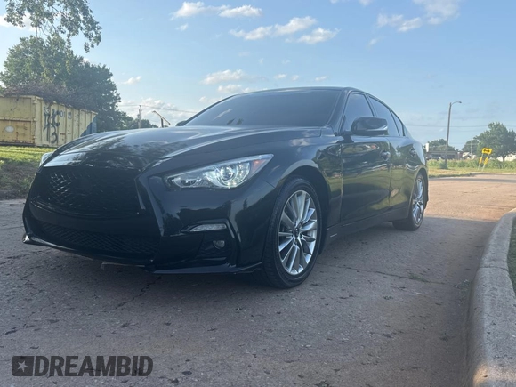 2018 Infiniti Q50 Luxe с VIN JN1EV7AP4JM590552, выставлен на аукционе Copart как лот 61691955 с пробегом 42 210 миль миль и Чистый • Clean title. История ставок и продаж доступна на DreamBid. Изображение 2.