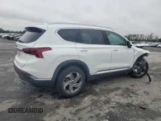 2022 Hyundai Santa Fe SEL with VIN 5NMS24AJ1NH476217, listed as a Copart auction lot 52255645 with 45,179 mi miles and Salvage Title. Bid and sale history available at DreamBid. Image 3.