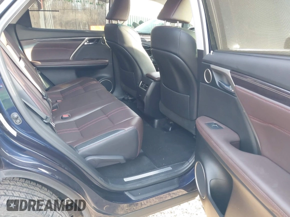 2016 Lexus RX 350 F Sport with VIN 2T2BZMCA5GC020055, listed as a IAAI auction lot 41779753 with 73,893 mi miles. Bid and sale history available at carsss.com. Image 8.