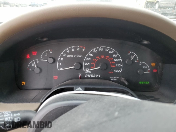 2002 Ford Explorer XLS with VIN 1FMZU72K82UD03943, listed as a Copart auction lot 78741144 with 186,422 mi miles and Clean title. Bid and sale history available at DreamBid. Image 9.