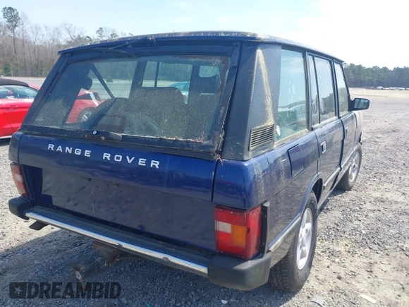 1995 Land Rover Range Rover with VIN SALHC1341SA656552, listed as a IAAI auction lot 41833127 with 129,235 mi miles and . Bid and sale history available at DreamBid. Image 4.