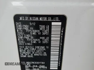 2012 Infiniti QX56 8-passenger z VIN JN8AZ2NC3C9317364, wystawiony jako Copart lot #49665145 z przebiegiem 228 371 mil mil oraz Czysty tytuł • Clean title. Historia ofert i sprzedaży dostępna na DreamBid. Obrazek 13.