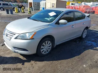 2015 Nissan Sentra SV with VIN 3N1AB7AP7FY335082, listed as a IAAI auction lot 40919575 with 98,681 mi miles. Bid and sale history available at carsss.com. Image 2.