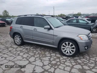 2011 Mercedes-Benz GLK 350 with VIN WDCGG8HBXBF534597, listed as a Copart auction lot 72635834 with 122,885 mi miles and Salvage Title. Bid and sale history available at DreamBid. Image 4.
