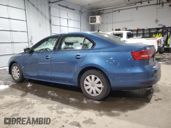 2015 Volkswagen Jetta S z VIN 3VW1K7AJ8FM404150, wystawiony jako Copart lot #88251625 z przebiegiem 94 037 mil mil oraz Szkoda całkowita • Salvage title. Historia ofert i sprzedaży dostępna na DreamBid. Obrazek 2.