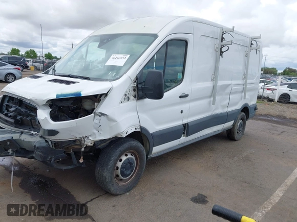2015 Ford Transit Cargo with VIN 1FTNR2CMXFKA83472, listed as a IAAI auction lot 42212853 with 88,182 mi miles and . Bid and sale history available at DreamBid. Image 2.