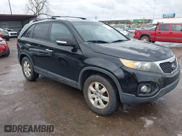2012 Kia Sorento LX with VIN 5XYKT4A21CG188680, listed as a IAAI auction lot 41936782 with 228,817 mi miles. Bid and sale history available at carsss.com. Image 1.