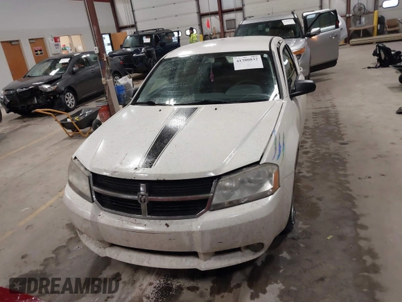 2008 Dodge Avenger SXT with VIN 1B3LC56K98N282097, listed as a IAAI auction lot 41380832 with 220,631 mi miles. Bid and sale history available at carsss.com. Image 12.