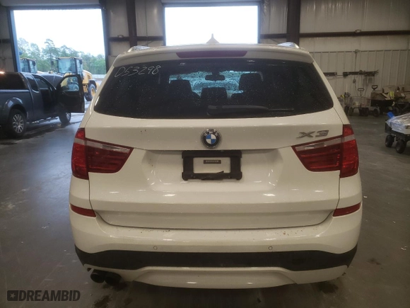 2015 BMW X3 xDrive28i with VIN 5UXWX9C50F0D53298, listed as a Copart auction lot 51809015 with 120,568 mi miles and Clean Title. Bid and sale history available at carsss.com. Image 6.