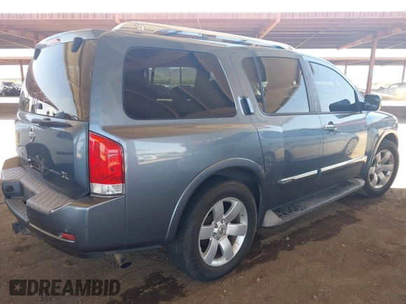 2011 Nissan Armada SV z VIN 5N1BA0ND2BN608699, wystawiony jako IAAI lot #42284447 z przebiegiem 204 758 mil mil oraz . Historia ofert i sprzedaży dostępna na DreamBid. Obrazek 4.
