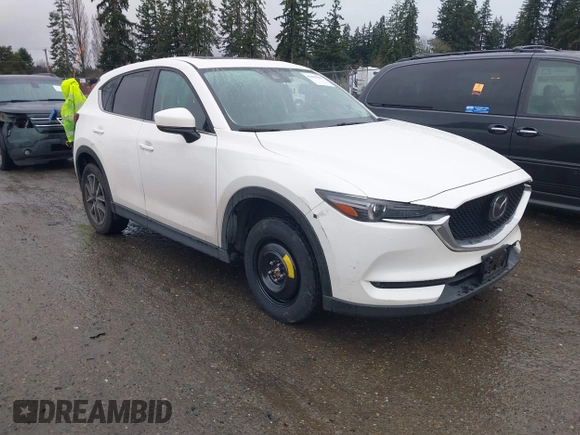 2017 Mazda CX-5 Grand Touring with VIN JM3KFBDL5H0148574, listed as a IAAI auction lot 41867827 with 32,382 mi miles. Bid and sale history available at carsss.com. Image 1.