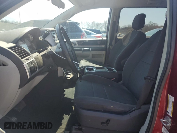 2010 Dodge Grand Caravan SXT with VIN 2D4RN5D1XAR389037, listed as a Copart auction lot 53931905 with 169,794 mi miles and Salvage Title. Bid and sale history available at DreamBid. Image 7.