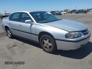 2004 Chevrolet Impala with VIN 2G1WF52E149257848, listed as a IAAI auction lot 42677228 with 136,326 mi miles and . Bid and sale history available at DreamBid. Image 1.