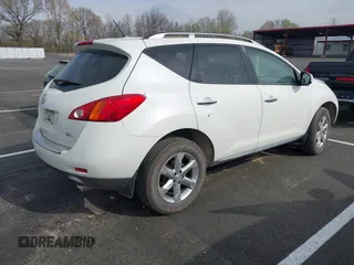 2009 Nissan Murano SL with VIN JN8AZ18U89W100787, listed as a IAAI auction lot 41903238 with 220,476 mi miles and . Bid and sale history available at DreamBid. Image 4.