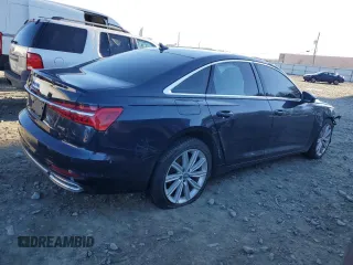 2020 Audi A6 Premium Plus with VIN WAUE8AF20LN069787, listed as a Copart auction lot 46650725 with 45,019 mi miles and Clean Title. Bid and sale history available at carsss.com. Image 3.