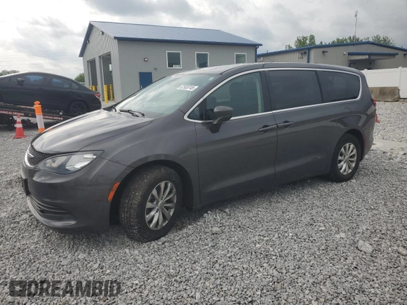 2017 Chrysler Pacifica Touring with VIN 2C4RC1DG8HR676046, listed as a Copart auction lot 57920745 with 100,164 mi miles and Salvage title. Bid and sale history available at DreamBid. Image 1.